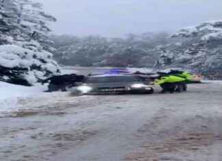 Kar Yağışında Yolda Kalan Sürücülere Jandarma Yardımı – Video kar-yanda-yolda-kalan-srclere-jandarma-yardm-video