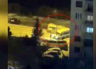 İşçi servisine çarpan halk otobüsü kaza anı görüntülendi. ii-servisine-arpan-halk-otobs-kaza-an-grntlendi