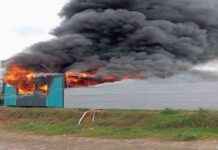 Konteyner yangını hızlı bir şekilde kontrol altına alındı. konteyner-yangn-hzl-bir-ekilde-kontrol-altna-alnd