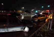 Kaza: Kaygan Yolda Otomobil Kırmızı Işıkta Çarptı – 5 Yaralı kaza-kaygan-yolda-otomobil-krmz-kta-arpt-5-yaral