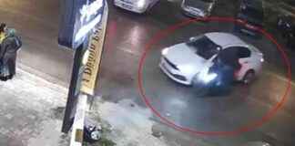 Bursa’da Otomobil ve Motosiklet Kaza Anı Kaydedildi bursada-otomobil-ve-motosiklet-kaza-an-kaydedildi